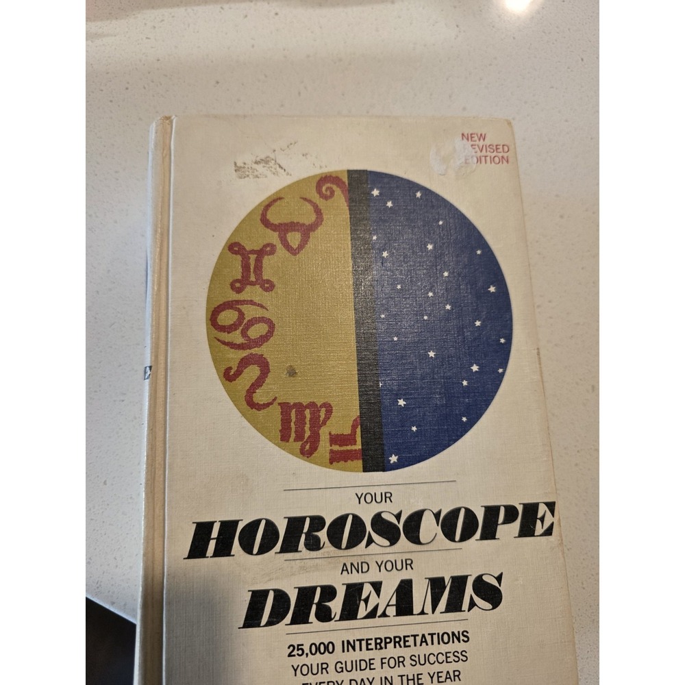 Your Horoscope And Your Dreams 1966 By Ned Ballantine Hardcover Astrology